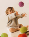Oli & Carol Purple Cabbage Baby Ball (Min. of 2 PK, multiples of 2 PK) - MAIGHAN DISTRIBUTION CANADA
