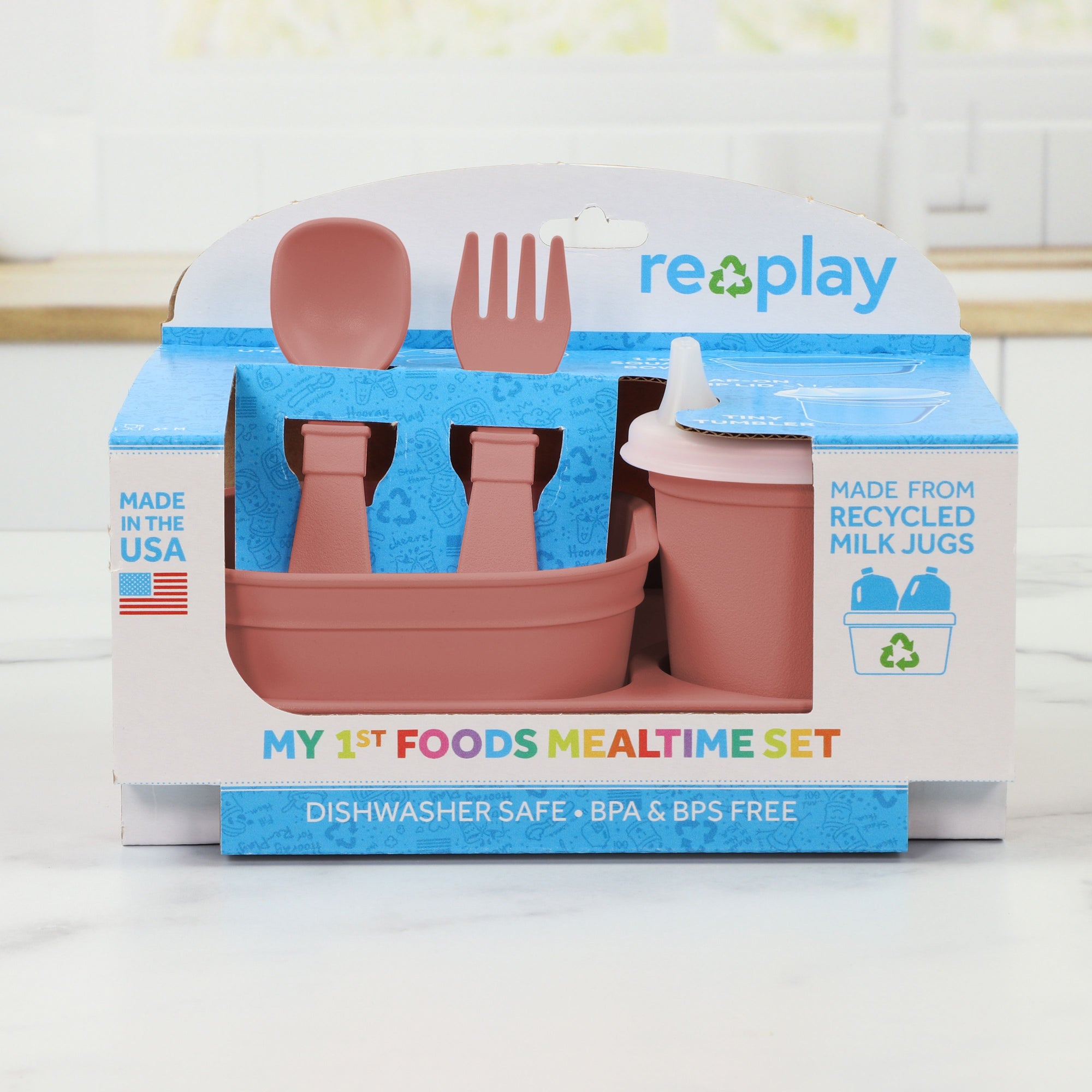 Re-Play Tiny Mealtime Set - Desert (Min. of 2 PK, Multiples of 2 PK)