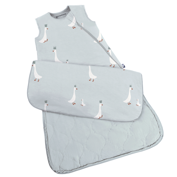 günamüna Sleep Sack Duvet Bamboo Crowned Goose 1 TOG (Min. of 2, multiples of 2)