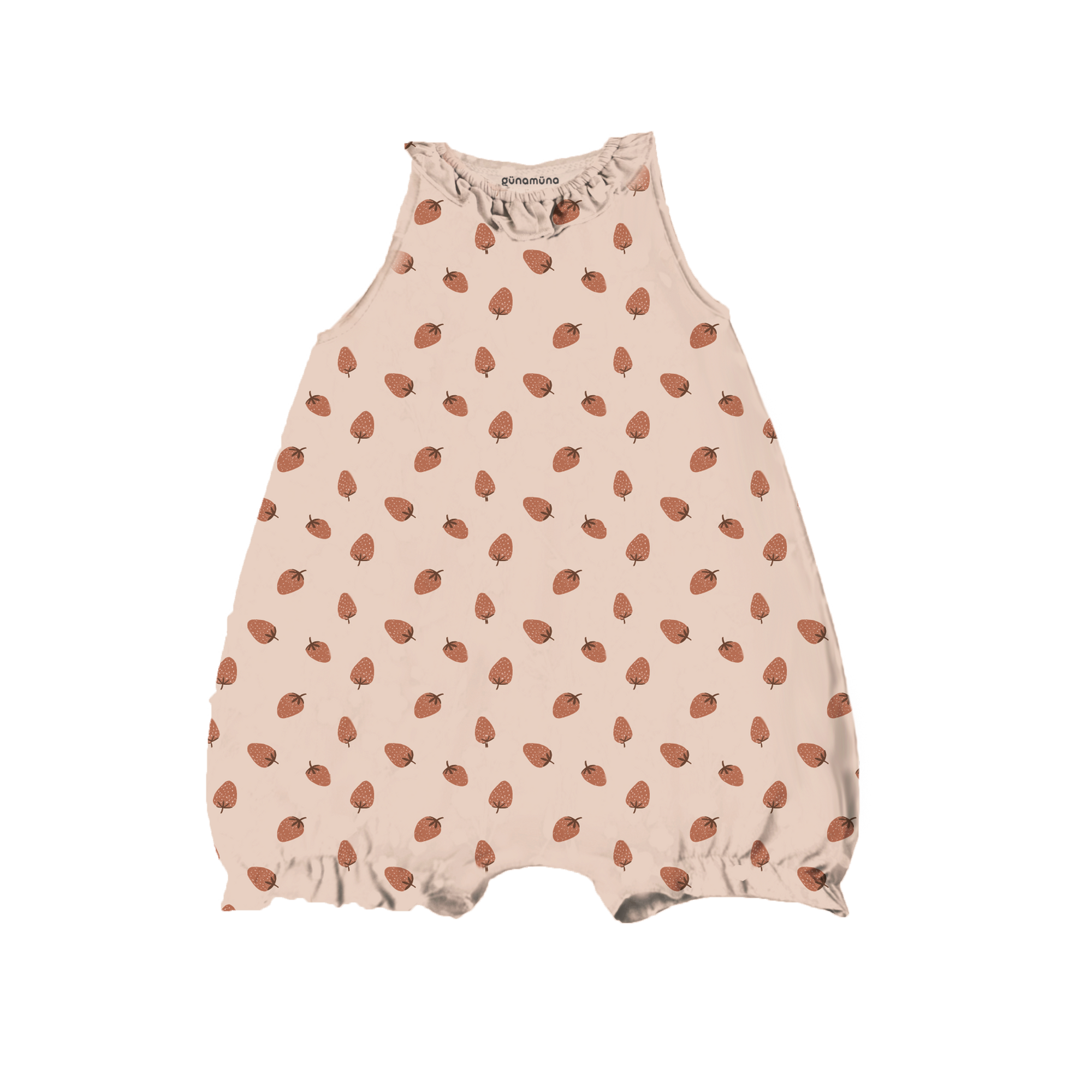 günamüna Bubble Romper Berry (Min. of 2, multiples of 2)