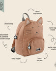 Trixie Backpack small - Mrs. Cat (Min. of 2 PK, multiples of 2 PK)