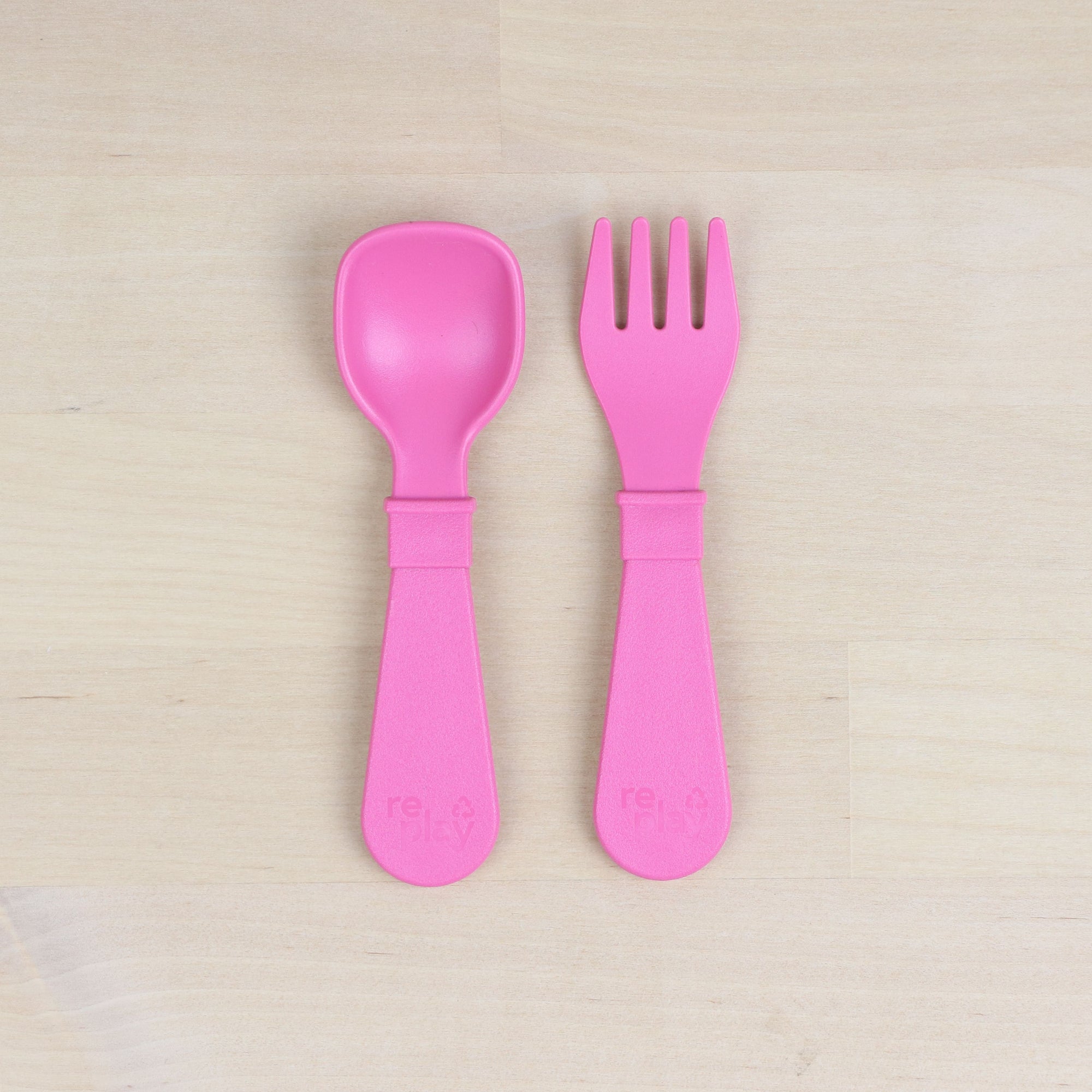 Re-Play 8 PK Tiny Utensils - Bright Pink (Min. of 2 PK, Multiples of 2 PK)