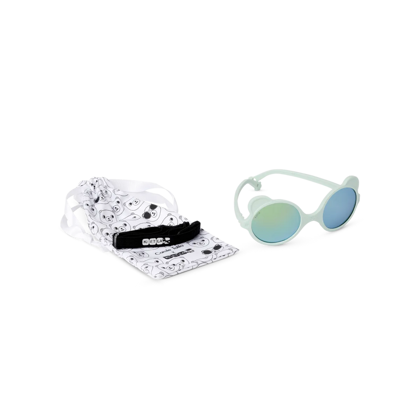 Ki ET LA Ourson Sunglasses - Almond Green (Min. of 2 PK, multiples of 2 PK)
