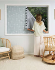 Porta Fox Portable Blackout Blind - Boho Palms (Min. of 2 PK, Multiples of 2 PK)