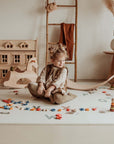 Play&Go Tiloo EEVAA Puzzlemat, Storage box & Mini house - Alphabet/Terrazzo (Min of 1, multiples of 1) - MAIGHAN DISTRIBUTION CANADA