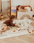 Play&Go Tiloo EEVAA Puzzlemat, Storage box & Mini house - Farm (Min of 1, multiples of 1) - MAIGHAN DISTRIBUTION CANADA