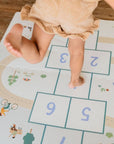 Play&Go Tiloo EEVAA Puzzlemat, Storage box & Mini house - Hopscotch (Min of 1, multiples of 1) - MAIGHAN DISTRIBUTION CANADA