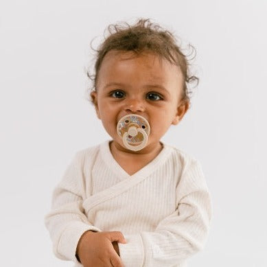 BIBS x Liberty Pacifier Original COLOUR Latex 2 PK June Blossom Blush Mix (Min. of 2 PK, multiples of 2 PK)