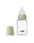 BIBS BPA-Free PP Baby Bottle Round Silicone 1 pack 150 ml Slow Flow Sage (Min. of 2 PK , multiples of 2 PK)