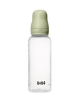 BIBS BPA-Free PP Baby Bottle Round Silicone 1 pack 270 ml Medium Flow Sage (Min. of 2 PK , multiples of 2 PK)