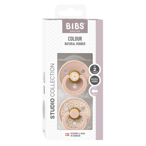 BIBS Studio Colour 2 Pack Jasmine - Blush Mix (Min. of 2 PK, multiples of 2 PK)