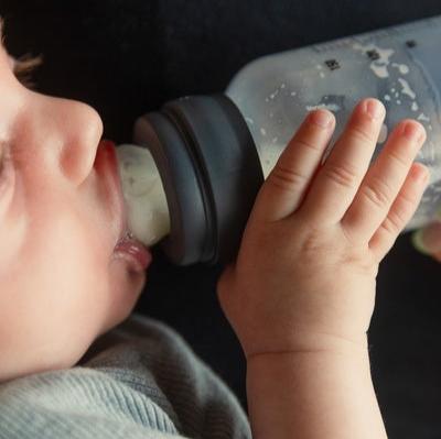 BIBS Grow and Flow BPA-Free PP Baby Bottle Round Latex Set 150 ml / 270ml Ivory (Min. of 2 PK , multiples of 2 PK)