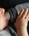 BIBS Grow and Flow BPA-Free PP Baby Bottle Round Latex Set 150 ml / 270ml Ivory (Min. of 2 PK , multiples of 2 PK)