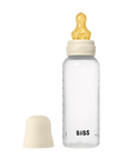 BIBS BPA-Free PP Baby Bottle Round Latex 1 pack 270 ml Medium Flow Ivory (Min. of 2 PK , multiples of 2 PK)