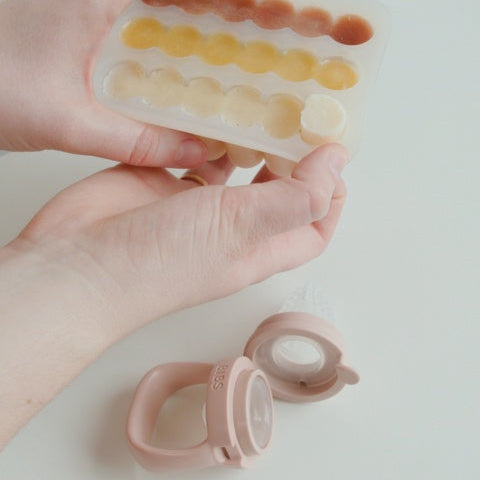 BIBS Baby Food Freezer Tray Ivory (Min. of 2 PK, multiples of 2 PK)