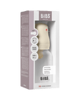 BIBS BPA-Free PP Baby Bottle Round Latex 1 pack 150 ml Slow Flow Ivory (Min. of 2 PK , multiples of 2 PK)
