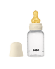 BIBS BPA-Free PP Baby Bottle Round Latex 1 pack 150 ml Slow Flow Ivory (Min. of 2 PK , multiples of 2 PK)