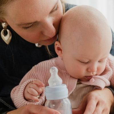 BIBS Baby Bottle Nipple Round Silicone 2 pack Slow Flow (Min. of 2 PK , multiples of 2 PK)