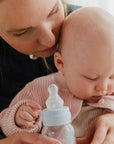 BIBS Baby Bottle Nipple Round Silicone 2 pack Slow Flow (Min. of 2 PK , multiples of 2 PK)