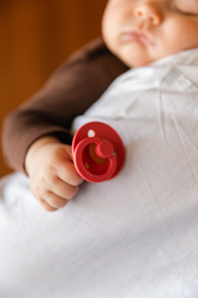 BIBS Pacifier Original COLOUR Latex 2 PK Anatomical Vanilla/Pine (Min. of 2 PK, multiples of 2 PK)