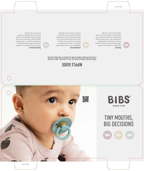 BIBS Cardboard Countertop Pacifiers Display