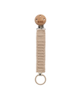 BIBS Pacifier Clip Knitted - Vanilla (Min. of 2 PK , multiples of 2 PK)