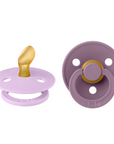 BIBS Pacifier Original COLOUR Latex 2 PK Anatomical Violet Sky/Mauve (Min. of 2 PK, multiples of 2 PK)