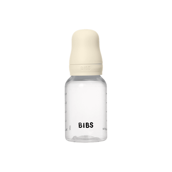 BIBS Grow and Flow BPA-Free PP Baby Bottle Round Latex Set 150 ml / 270ml Ivory (Min. of 2 PK , multiples of 2 PK)