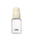 BIBS Grow and Flow BPA-Free PP Baby Bottle Round Latex Set 150 ml / 270ml Ivory (Min. of 2 PK , multiples of 2 PK)