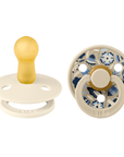 BIBS x Liberty Pacifier Original COLOUR Latex 2 PK Bobo Ivory Mix (Min. of 2 PK, multiples of 2 PK)