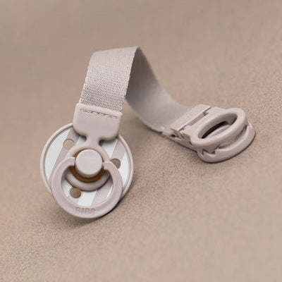 BIBS Pacifier Clip Loop - Ivory (Min. of 2 PK , multiples of 2 PK)