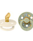 BIBS x Liberty Pacifier Original COLOUR Latex Anatomical Eloise Sage Mix (Min. of 2 PK, multiples of 2 PK)