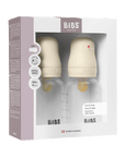 BIBS BPA-Free PP Baby Bottle Round Latex 2 pack 150 ml Slow Flow Ivory (Min. of 2 PK , multiples of 2 PK)
