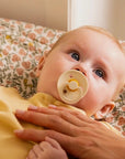 BIBS Pacifier Original COLOUR Latex 2 PK Luna/Deep Space (Min. of 2 PK, multiples of 2 PK)