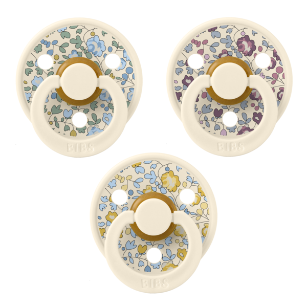 BIBS x Liberty Try-It Collection Eloise 3 Pack (Min. of 2 PK, multiples of 2 PK)