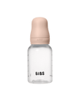BIBS BPA-Free PP Baby Bottle Round Silicone 1 pack 150 ml Slow Flow Blush (Min. of 2 PK , multiples of 2 PK)