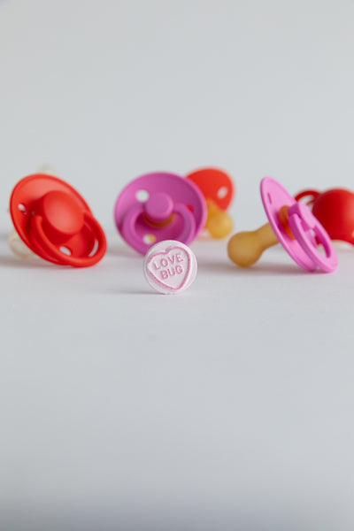 BIBS Pacifier Original COLOUR Latex 2 PK White / Island Sea (Min. of 2 PK, multiples of 2 PK)
