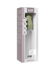 BIBS BPA-Free PP Baby Bottle Round Silicone 1 pack 270 ml Medium Flow Sage (Min. of 2 PK , multiples of 2 PK)