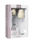 BIBS Grow and Flow BPA-Free PP Baby Bottle Round Silicone Set 150 ml / 270ml Ivory (Min. of 2 PK , multiples of 2 PK)