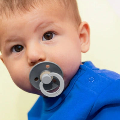 BIBS Pacifier Studio Colour 2 PACK Fusion Latex - Cloud Iron Mix (Min. of 2 PK, multiples of 2 PK)