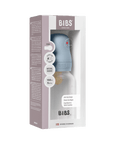 BIBS BPA-Free PP Baby Bottle Round Latex 1 pack 150 ml Slow Flow Baby Blue (Min. of 2 PK , multiples of 2 PK)