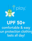Flap Sun Protection Hat in Aqua (Min. of 3, multiples of 3)