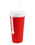 Re - Play 24oz Drinking Cup with Lid and Straw (Adult) - Red (Min. of 2 PK, Multiples of 2 PK) - MAIGHAN DISTRIBUTION CANADA