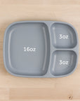 Re - Play Divided Tray - Grey (Min. of 2 PK, Multiples of 2 PK) - MAIGHAN DISTRIBUTION CANADA
