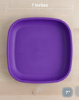 Re - Play Flat Plate 7'' - Amethyst (Min. of 2 PK, Multiples of 2 PK) - MAIGHAN DISTRIBUTION CANADA