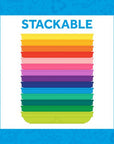 Re - Play Flat Plate 7'' - Aqua (Min. of 2 PK, Multiples of 2 PK) - MAIGHAN DISTRIBUTION CANADA