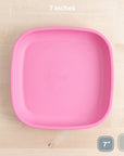 Re - Play Flat Plate 7'' - Bright Pink (Min. of 2 PK, Multiples of 2 PK) - MAIGHAN DISTRIBUTION CANADA