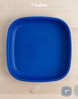 Re - Play Flat Plate 7'' - Navy (Min. of 2 PK, Multiples of 2 PK) - MAIGHAN DISTRIBUTION CANADA