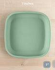 Re - Play Flat Plate 7'' - Sage (Min. of 2 PK, Multiples of 2 PK) - MAIGHAN DISTRIBUTION CANADA