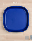 Re - Play Flat Plate 9'' - Navy (Min. of 2 PK, Multiples of 2 PK) - MAIGHAN DISTRIBUTION CANADA